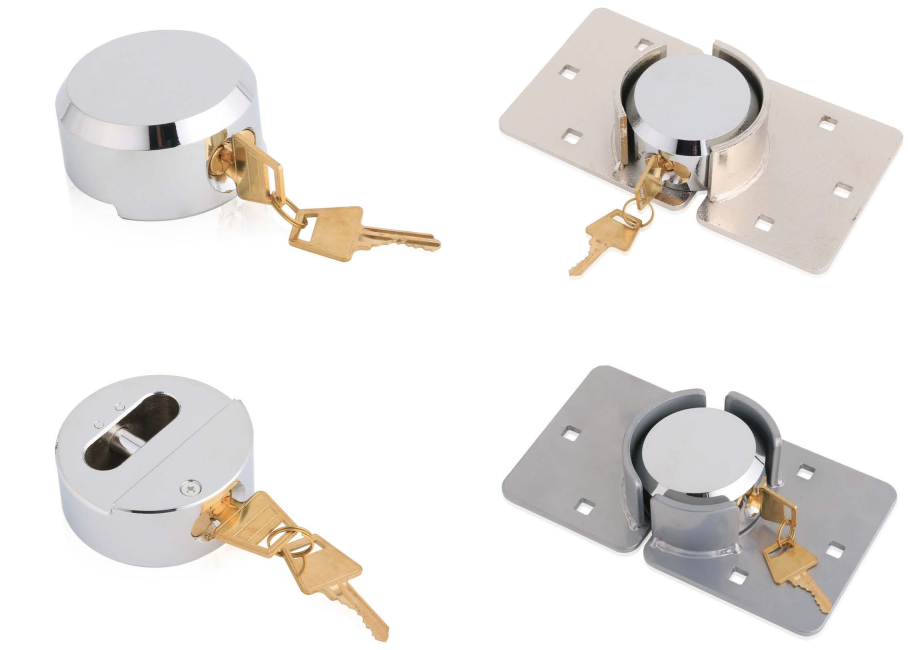 STEEL HOCKEY PUCK LOCK