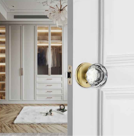CRYSTAL KNOB LOCK