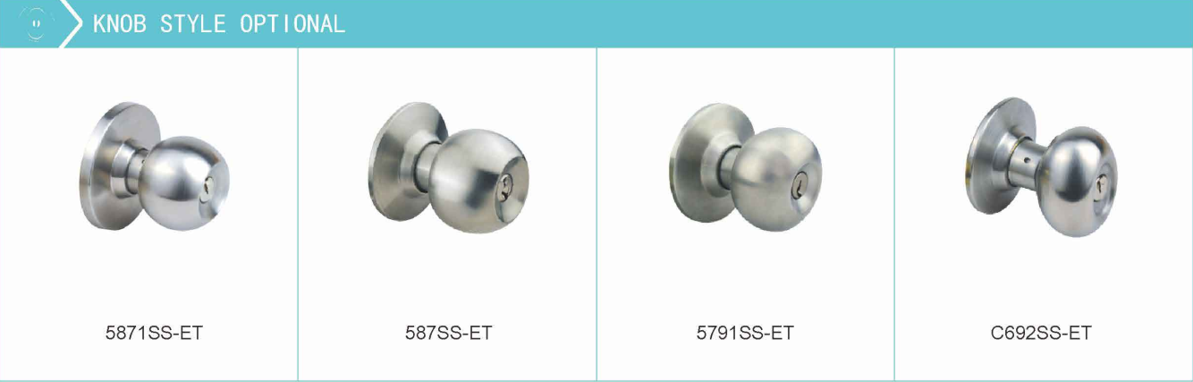 CYLINDRICAL KNOB LOCK