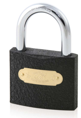 GREY IRON PADLOCK MH