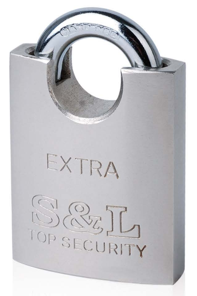 NP ARC SHAPE WHOLE SHACKLE PROTECTED VANE PADLOCK