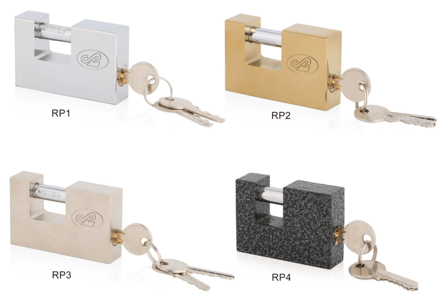 RECTANGULAR IRON PADLOCK
